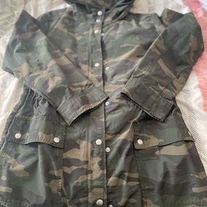 The Perfect Rain Jacket in Camo